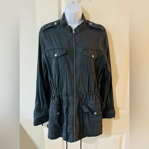 Gray Jean Express jacket